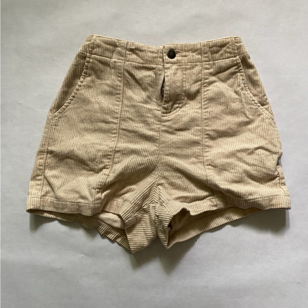 Cream color shorts